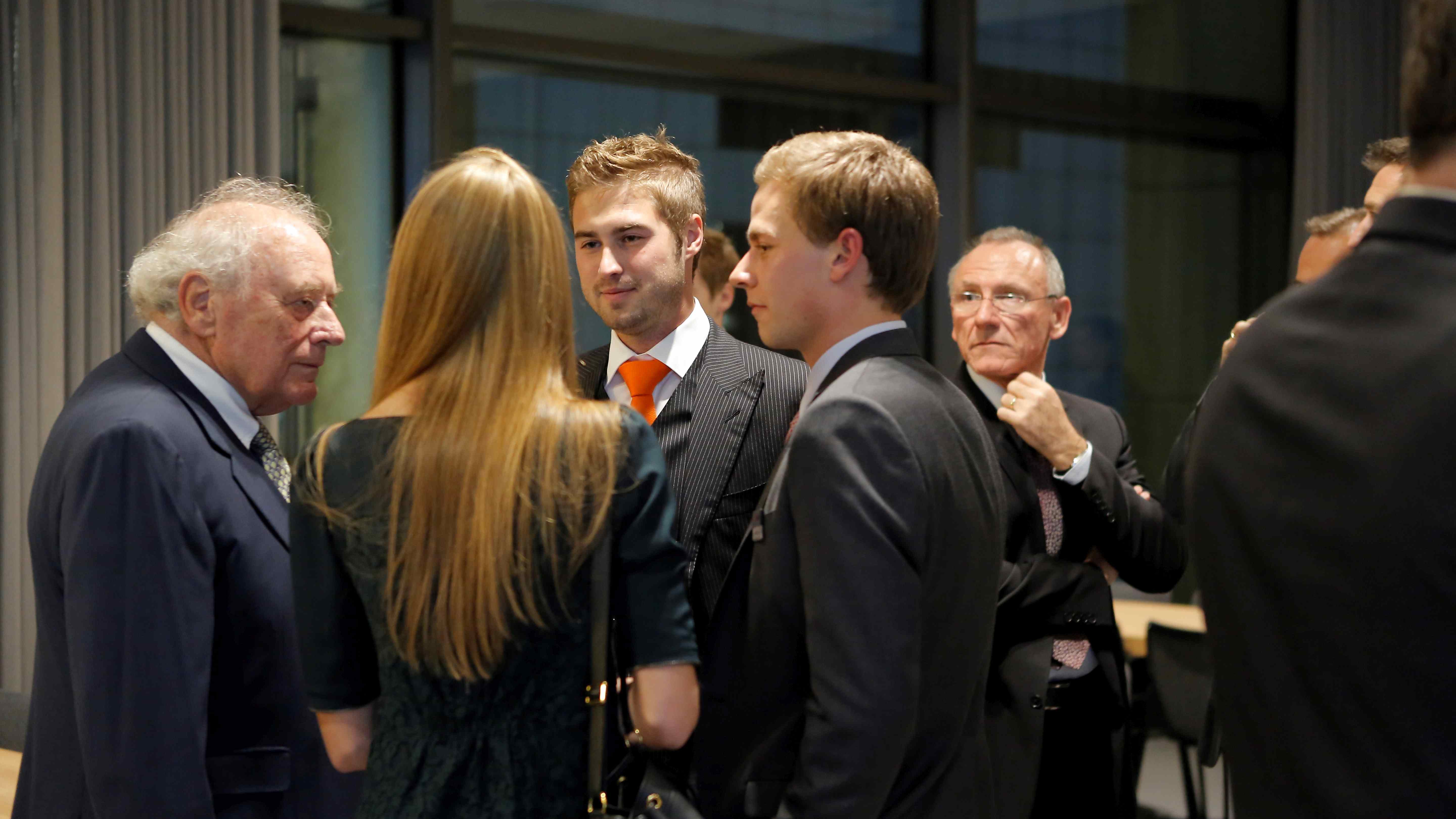 Würth Unternehmer-Lounge Reinhold Würth im Gespräch