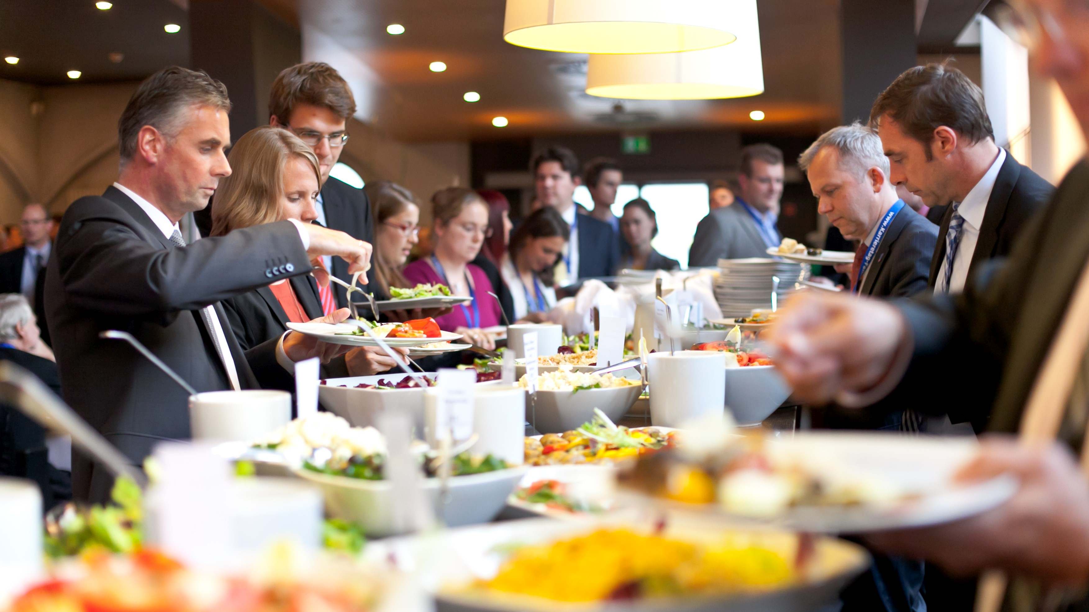 Oetker Unternehmer-Lounge Buffet