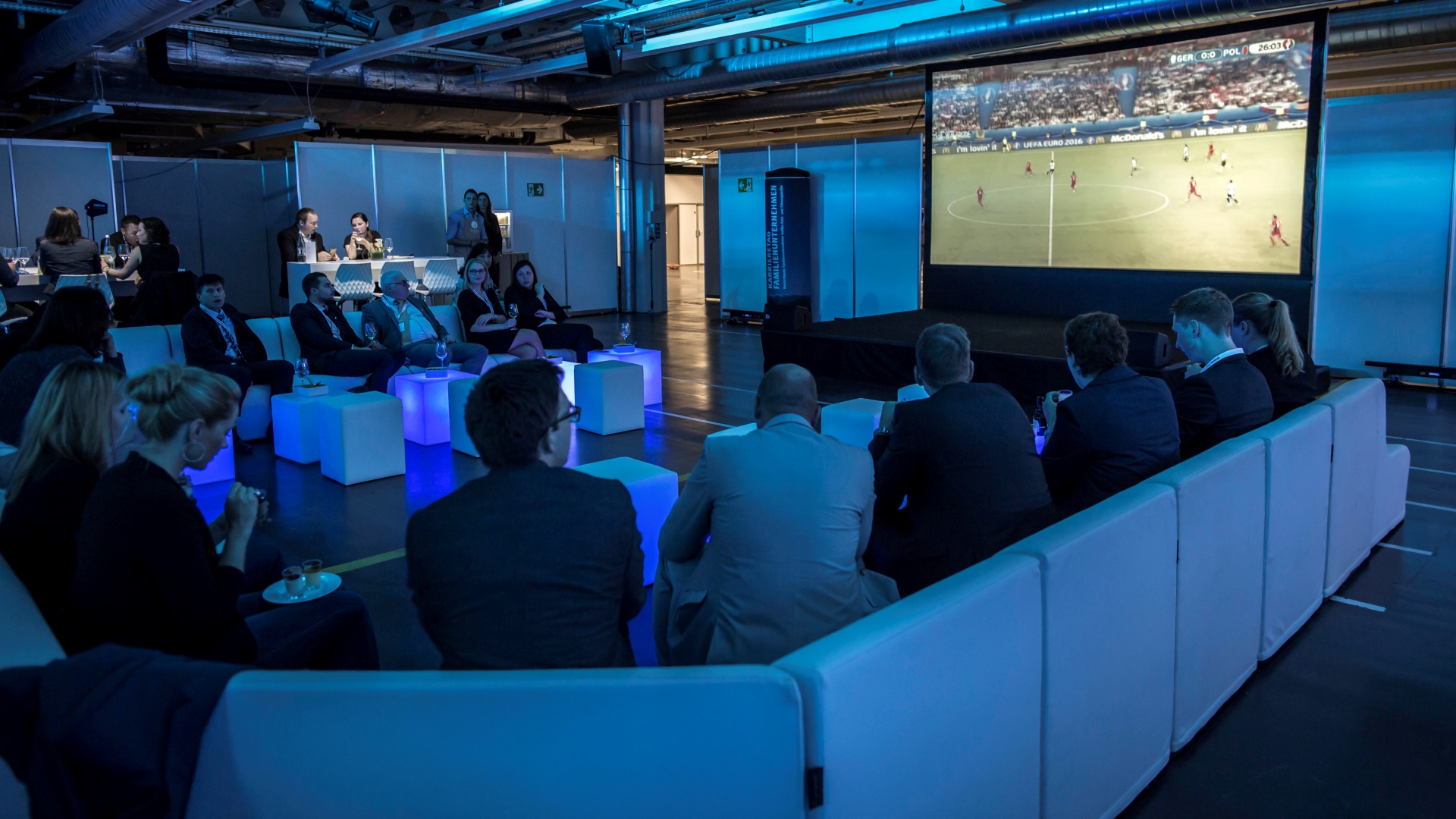 unternehmer lounge festo fussball