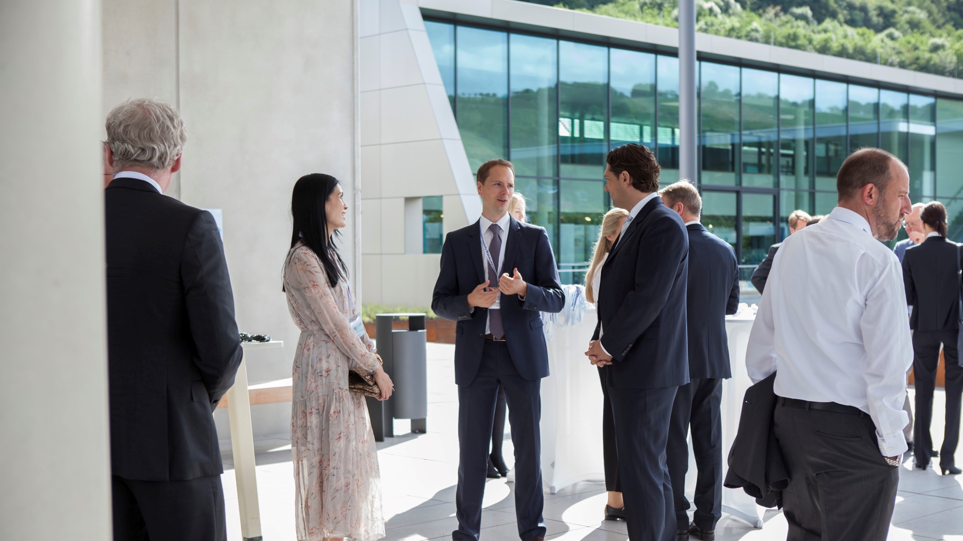 unternehmer lounge buerkert empfang