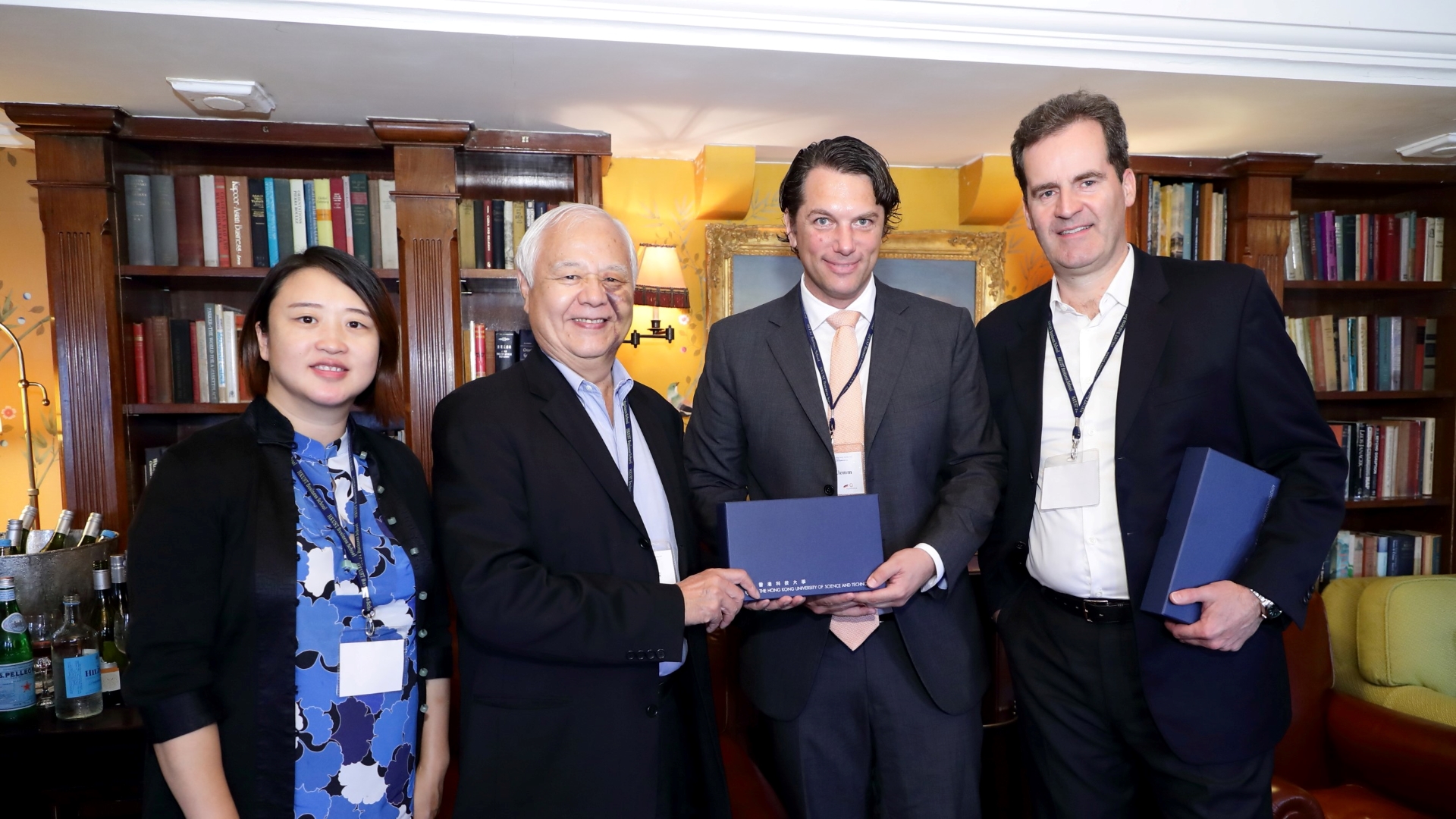 GEC Luncheon Rodger King Stefan Klemm Ulrich Siekmann