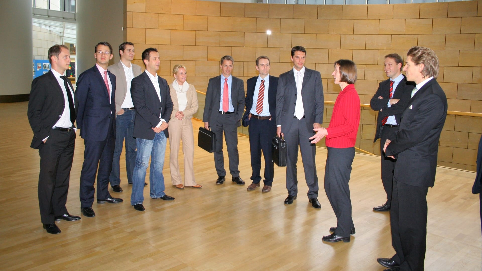 15. Quartalszirkel Landtag Duesseldorf Fuehrung