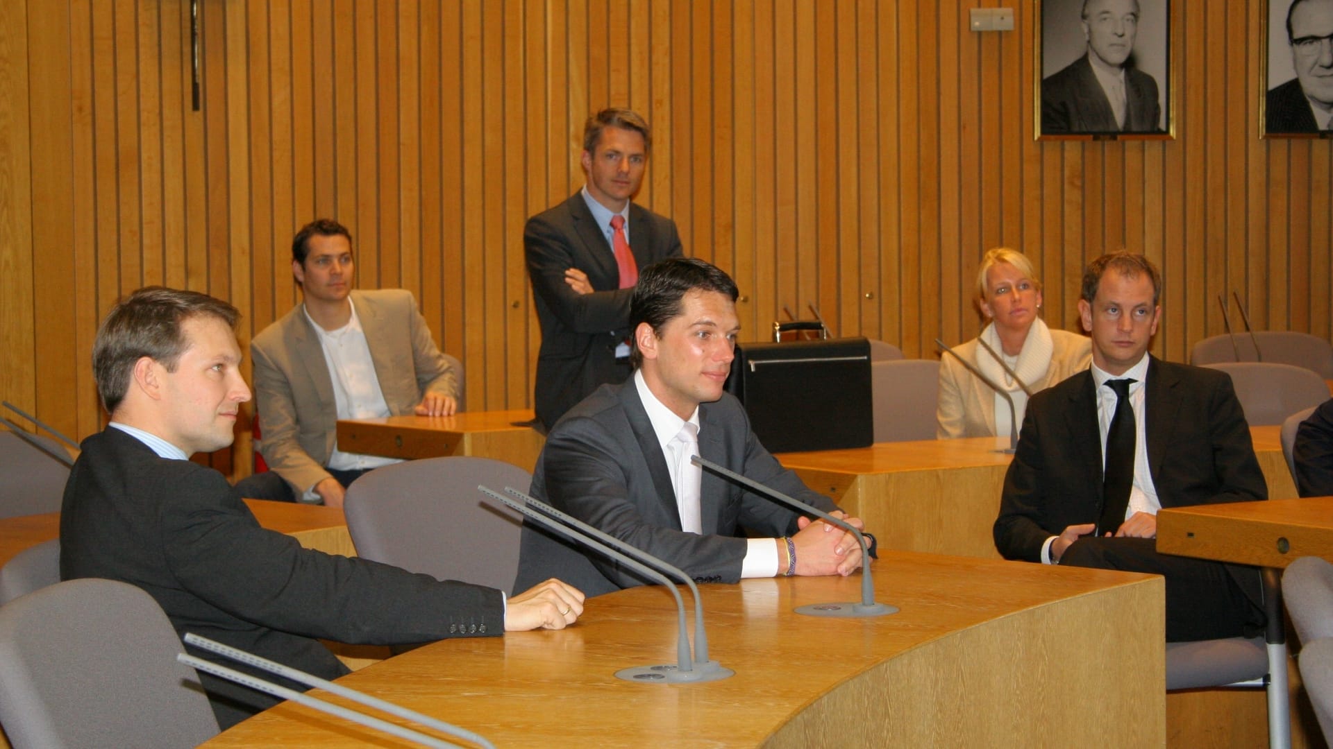 15. Quartalszirkel Landtag Duesseldorf Diskussionsrunde