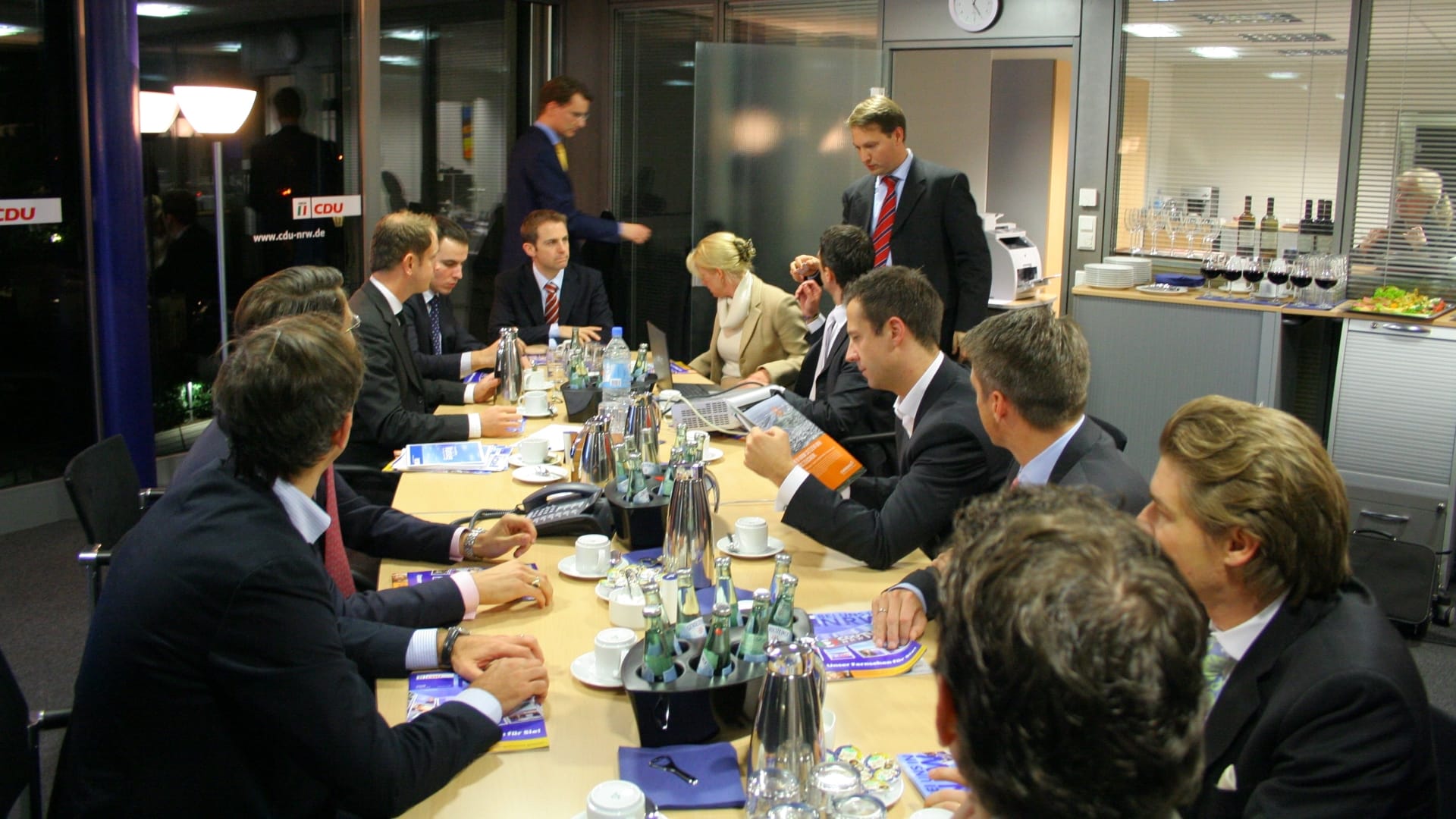 15. Quartalszirkel Landtag Duesseldorf Tagungsraum