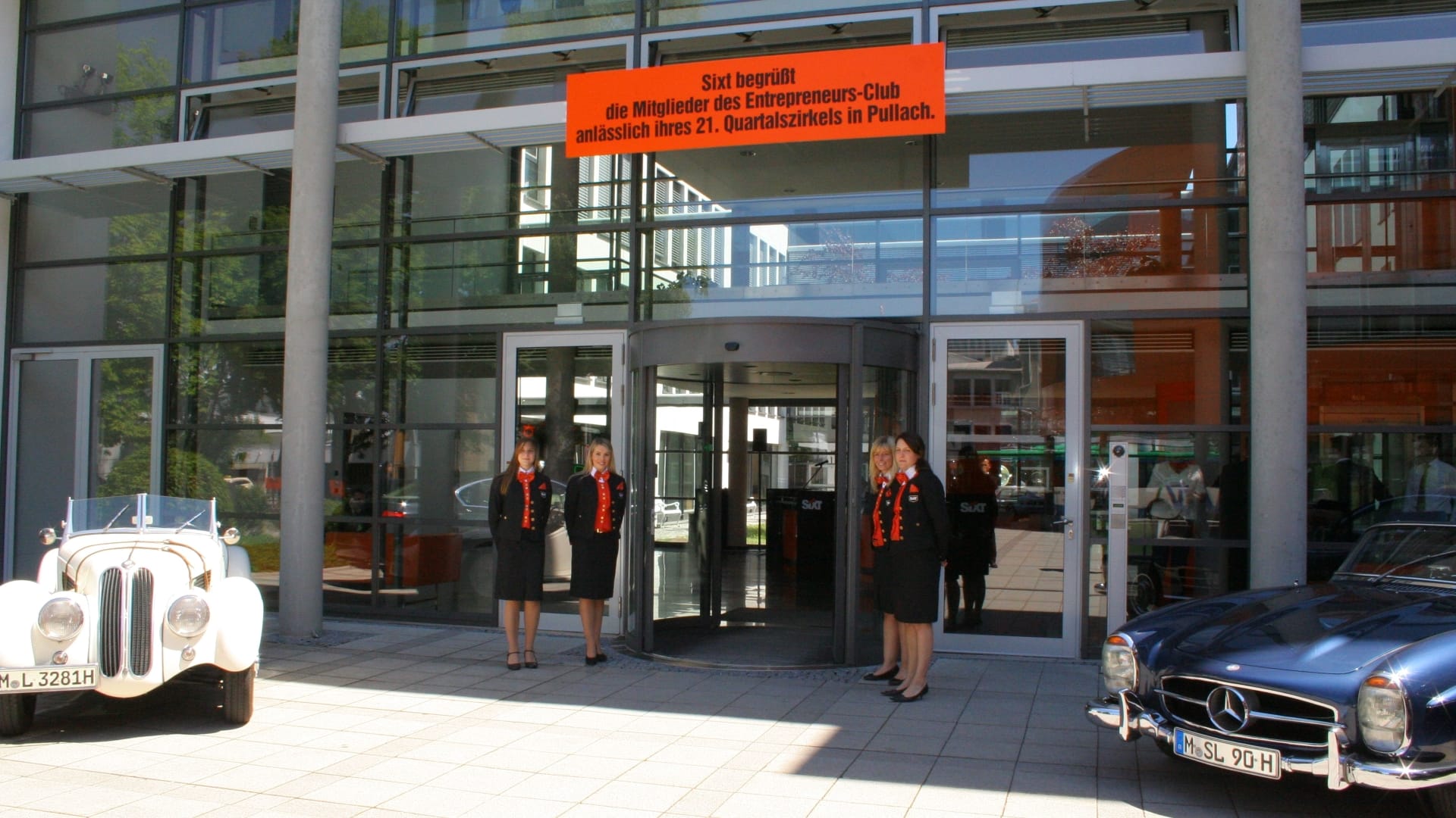 21. Quartals Zirkel Sommerfest Sixt Begruessung