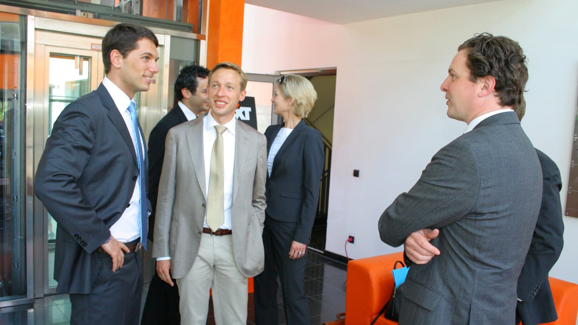 21. Quartals Zirkel Sommerfest Sixt Mitglieder im Gespraech