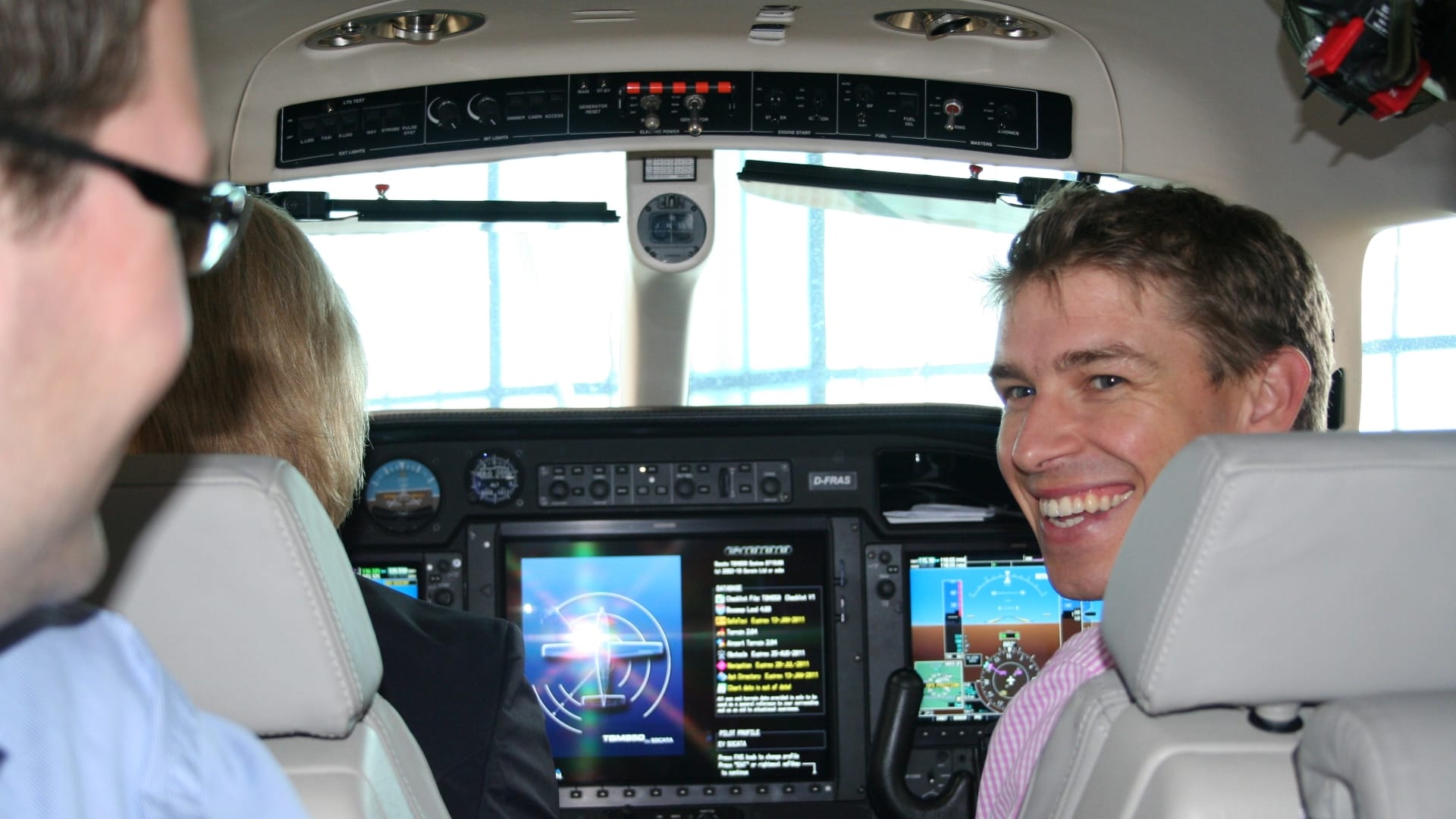 25. Quartalszirkel Rheinland Air Services Cockpit