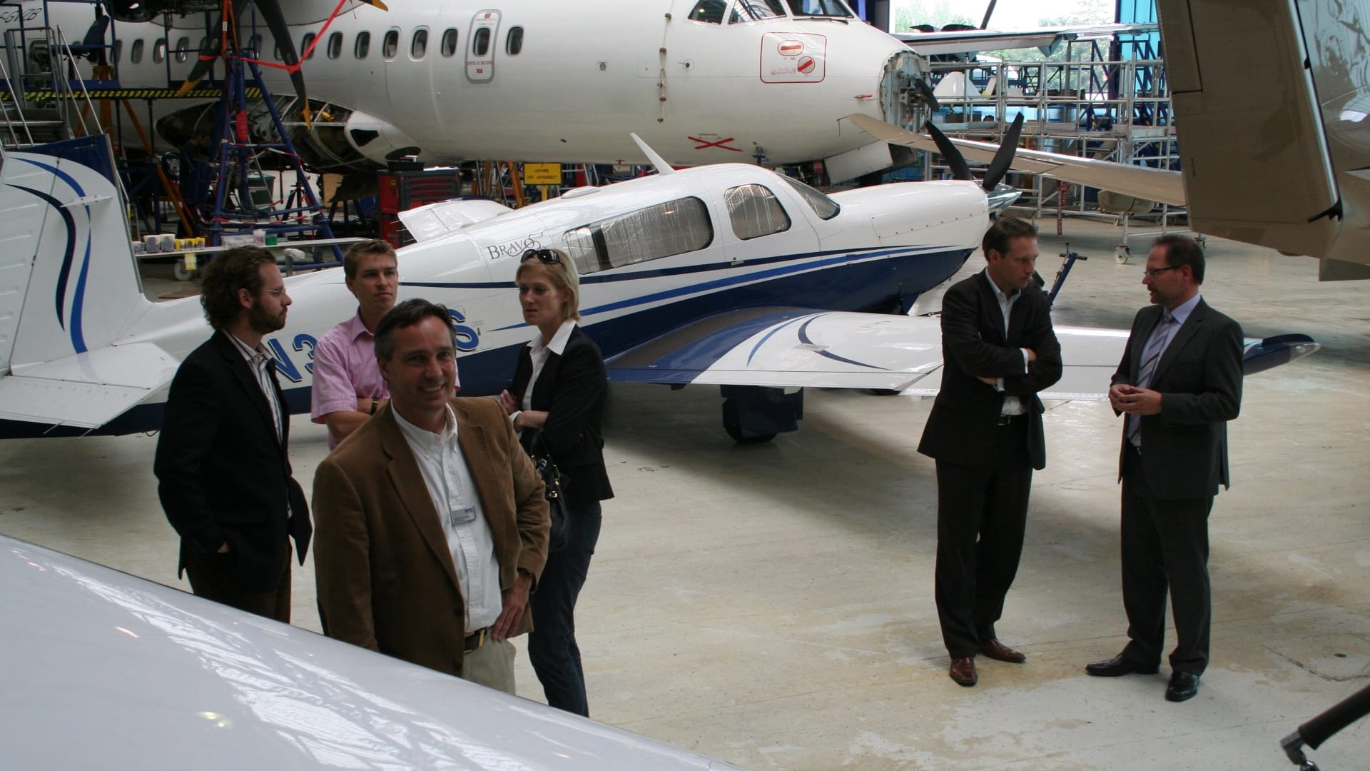 25. Quartalszirkel Rheinland Air Services Werksfuehrung