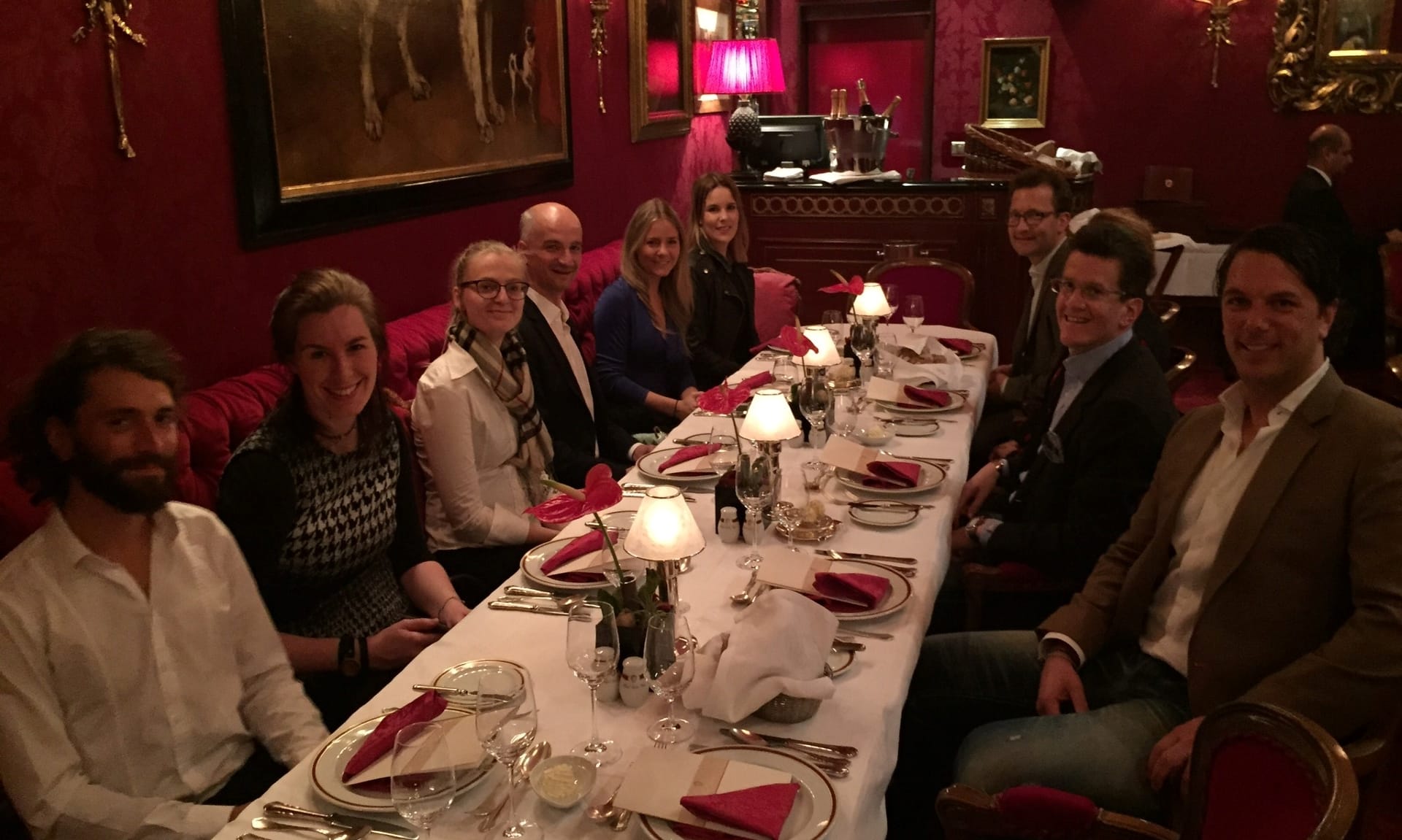 38. Quartalszirkel Sacher Hotel Dinner