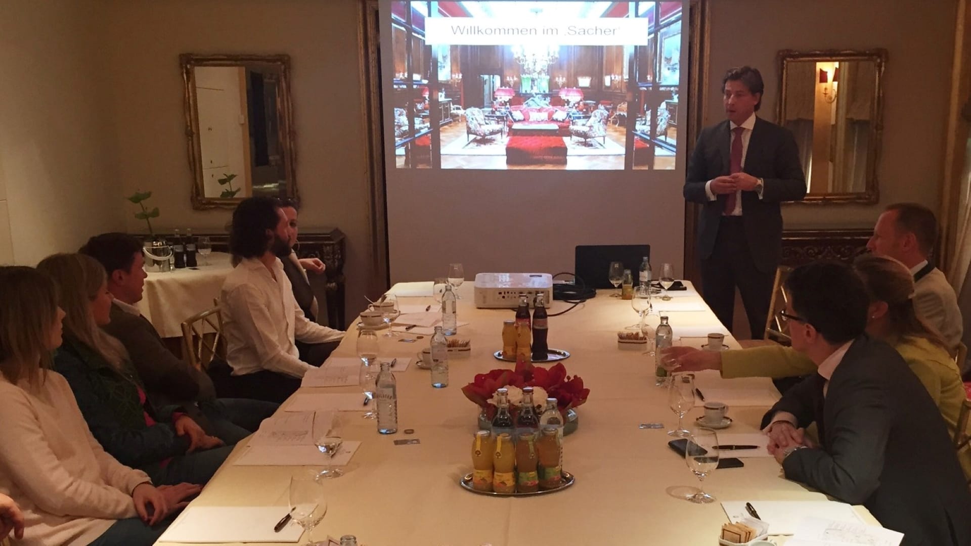 38. Quartalszirkel Sacher Hotel Unternehmenspraesentation