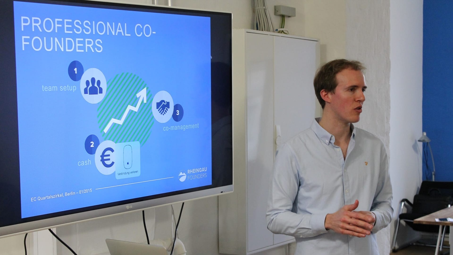 36. Quartalszirkel Rheingau Founders Unternehmenspraesentation CO Founders