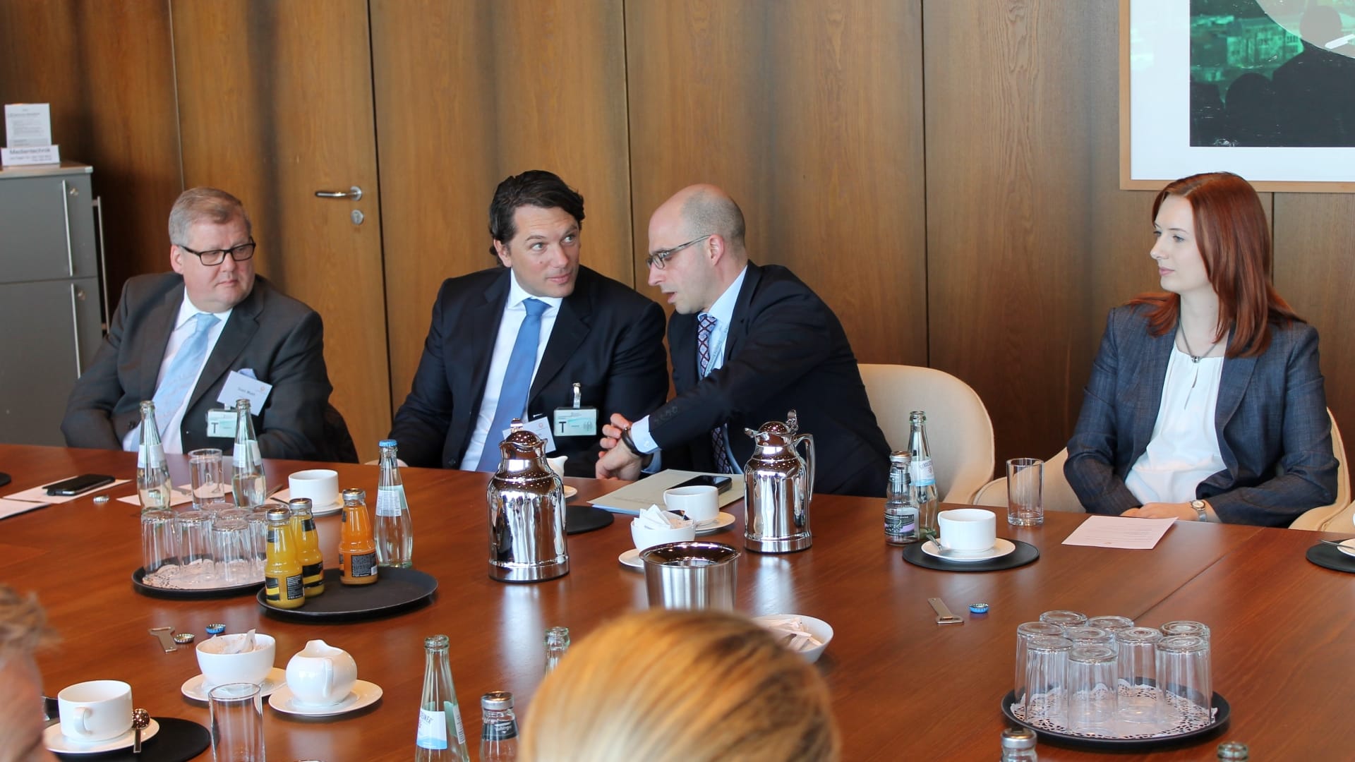 42. Quartals Zirkel Deutsche Bundesbank Austausch mit Dr. Beermann