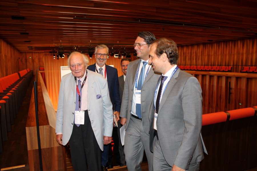 unternehmer lounge wuerth prof.dr. reinhold wuerth stefan klemm sebastian klemm