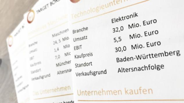 EC Target Börse, On Market Unternehmensbeteiligungen